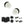Old English Skipton Door Knob Pack (Bathroom Set - 3