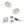 Old English Skipton Door Knob Pack (Lock Set - Horizontal Bathlock, 4