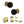Old English Whitby Door Knob Pack (Bathroom Set - 4