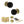 Old English Whitby Door Knob Pack (Lock Set - Horizontal Bathlock, 3