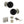 Old English Whitby Door Knob Pack (Lock Set - Horizontal Bathlock, 4