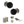Old English Whitby Door Knob Pack (Lock Set - Horizontal Bathlock, 4