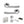 Status Nevada Door Handle Pack (Bathroom Set - 2.5