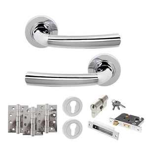 Status Nevada Door Handle Pack (Euro Lock Set - 2.5