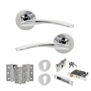 Status Arizona Door Handle Pack (Euro Lock Set - 2.5