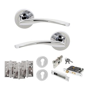 Status Arizona Door Handle Pack (Euro Lock Set - 2.5