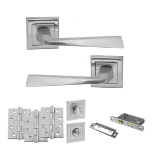 Status California Door Handle Pack (Bathroom Set - 3