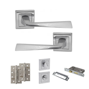 Status California Door Handle Pack (Bathroom Set - 2.5