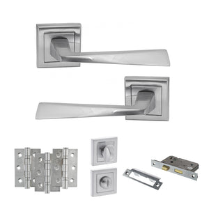 Status California Door Handle Pack (Bathroom Set - 3
