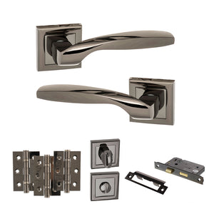 Status Oklahoma Door Handle Pack (Bathroom Set - 2.5