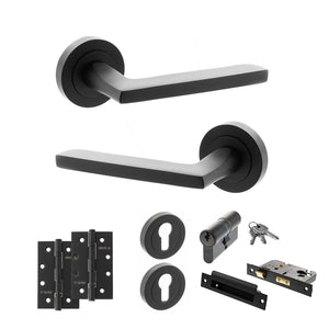Status Alaska Door Handle Pack (Euro Lock Set - 3