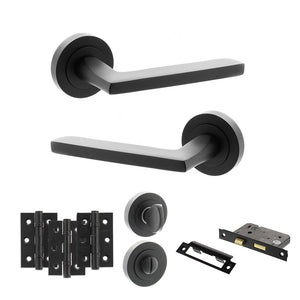 Status Alaska Door Handle Pack (Bathroom Set - 3