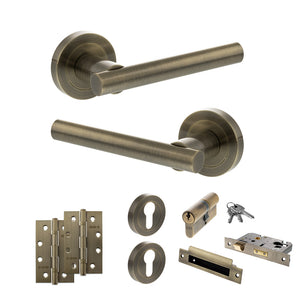 Status Nebraska Door Handle Pack (Euro Lock Set - 2.5