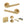 Status Nebraska Door Handle Pack (Bathroom Set - 2.5