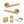 Status Nebraska Door Handle Pack (3 Lever Lock Set - 3
