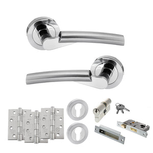 Status Florida Door Handle Pack (Euro Lock Set - 3