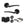 Status Indiana Door Handle Pack (3 Lever Lock Set - 2.5