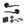 Status Indiana Door Handle Pack (3 Lever Lock Set - 3