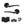 Status Indiana Door Handle Pack (Latch Set - 2.5