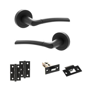 Status Indiana Door Handle Pack (Latch Set - 2.5