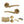 Status Indiana Door Handle Pack (Bathroom Set - 2.5