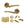 Status Indiana Door Handle Pack (Euro Lock Set - 2.5