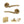 Status Indiana Door Handle Pack (Latch Set - 3