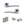 Status Indiana Door Handle Pack (Latch Set - 2.5