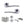 Status Indiana Door Handle Pack (Bathroom Set - 2.5