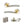 Status Indiana Door Handle Pack (Latch Set - 3