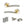 Status Indiana Door Handle Pack (Latch Set - 2.5