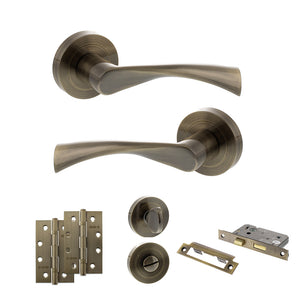Status Colorado Door Handle Pack (Bathroom Set - 3