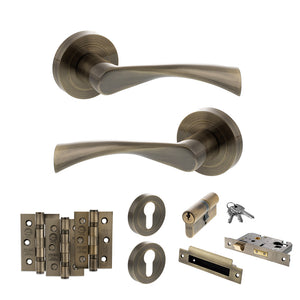 Status Colorado Door Handle Pack (Euro Lock Set - 3
