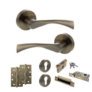 Status Colorado Door Handle Pack (Euro Lock Set - 3