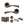 Status Colorado Door Handle Pack (Bathroom Set - 2.5