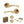 Status Colorado Door Handle Pack (3 Lever Lock Set - 3