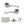 Status Colorado Door Handle Pack (Latch Set - 3