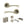 Status Colorado Door Handle Pack (Bathroom Set - 2.5