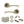 Status Colorado Door Handle Pack (Euro Lock Set - 3