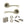 Status Colorado Door Handle Pack (Euro Lock Set - 3