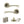 Status Colorado Door Handle Pack (Latch Set - 2.5