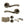 Status Texas Door Handle Pack (Bathroom Set - 2.5