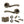 Status Texas Door Handle Pack (Euro Lock Set - 2.5