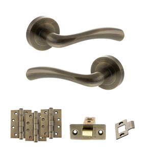 Status Texas Door Handle Pack (Latch Set - 2.5