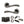 Status Texas Door Handle Pack (Euro Lock Set - 2.5
