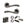 Status Texas Door Handle Pack (Euro Lock Set - 2.5