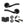 Status Texas Door Handle Pack (Euro Lock Set - 3