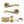 Status Texas Door Handle Pack (Bathroom Set - 2.5