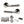 Status Dakota Door Handle Pack (Bathroom Set - 3