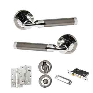 Status Dakota Door Handle Pack (Bathroom Set - 2.5